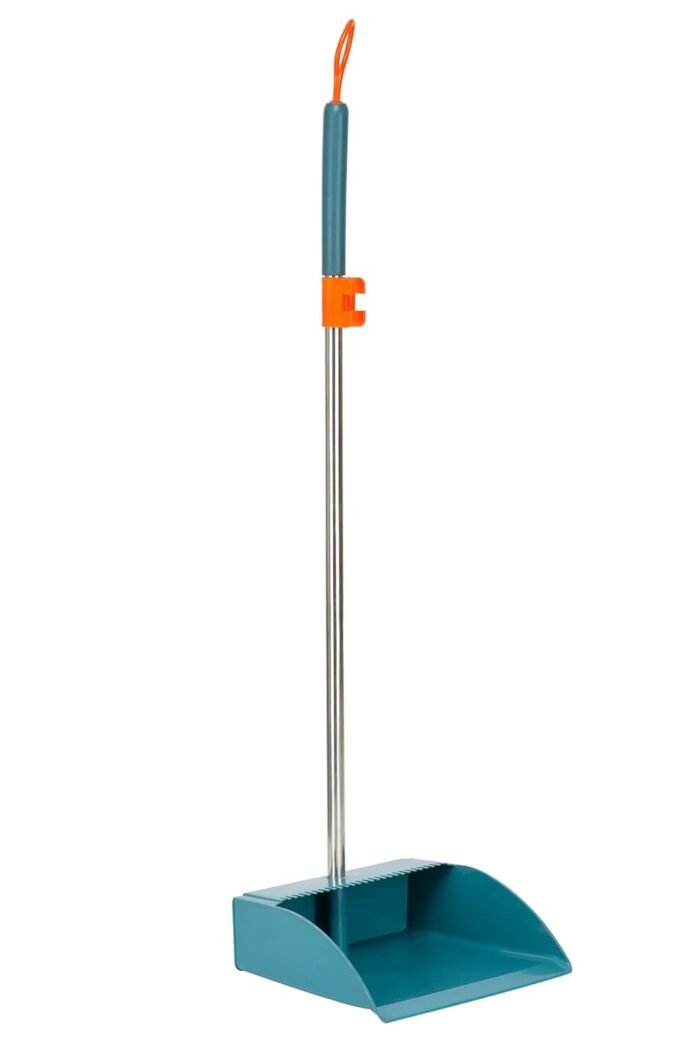 Broom and Dustpan Set Lightweight Upright Lobby Broom and Dust Pan Combo with Long Handle Outdoor Indoor for Home Kitchen Room Office H25 - Image 7