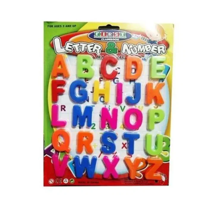 Magnetic Letter Alphabets Toy For Kids - Multicolor - B129 - Image 2