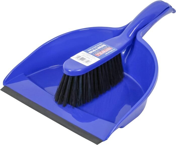 Faithfull FAIBRDUSTSET Plastic Dustpan and Brush Set 220 mm Wide - H17 - Image 2