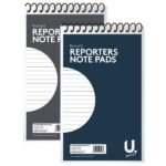 Reporters Note Pad 5"x8", 2pk Asst 1